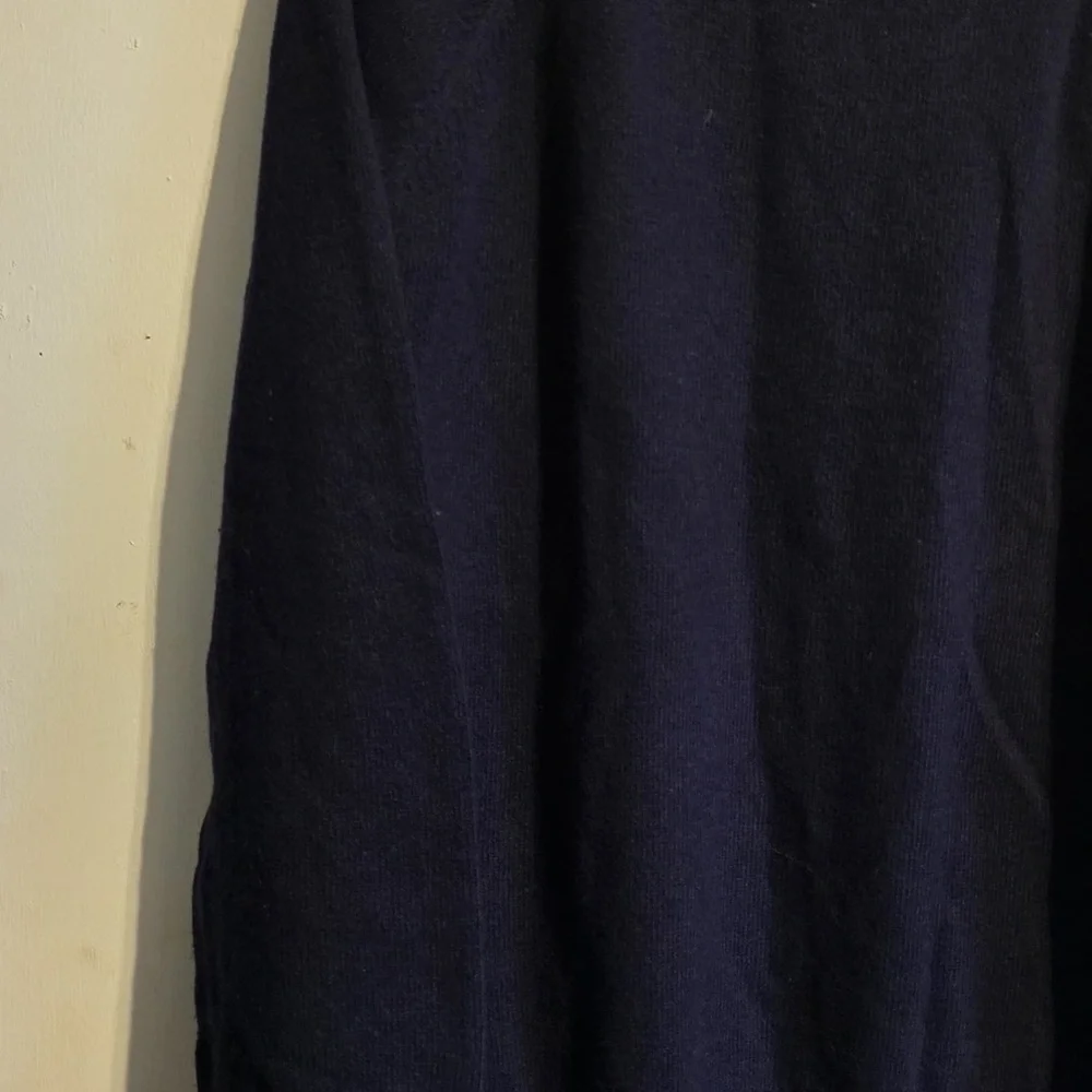 J. Crew Men's Dark Blue Crewneck Sweater